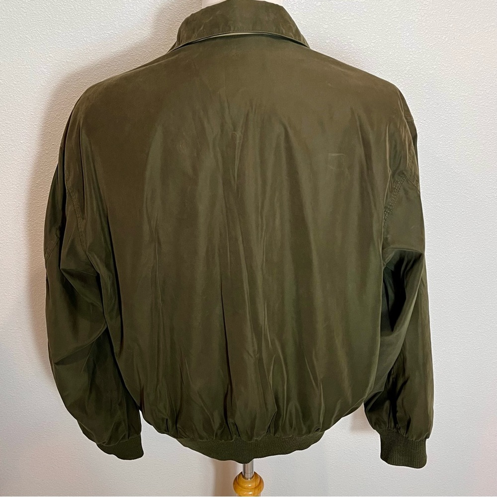 Faconnable Albert Goldberg Men’s Water Resistant Bomber Jacket Size M Preppy - Picture 3 of 14